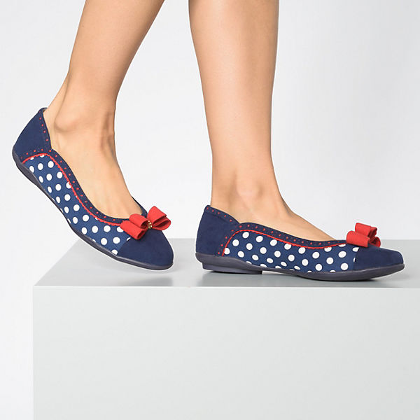Ballerinas Lizzie Ruby Blau Shoo Klassische tYqw8p