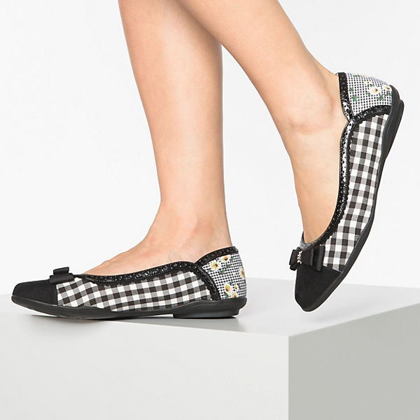 Schwarz Ruby Shoo Klassische Lizzie kombi Ballerinas xUFI7U