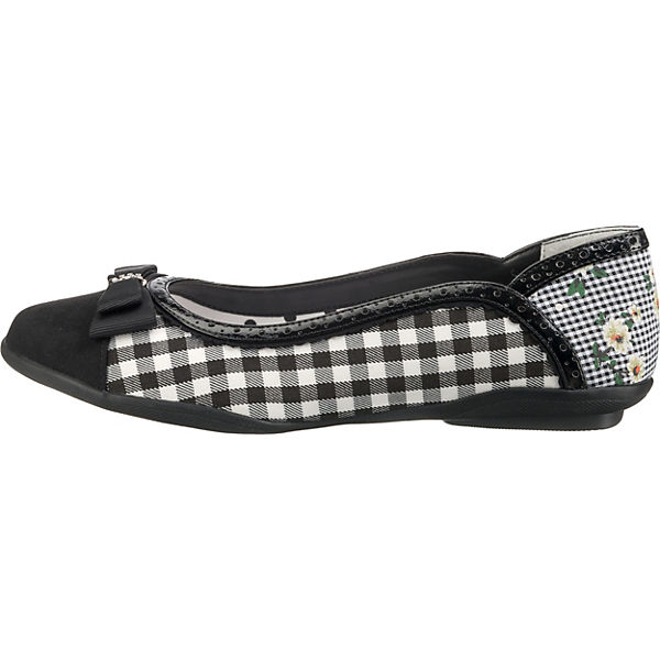 Schwarz Ruby Shoo Klassische Lizzie kombi Ballerinas xUFI7U