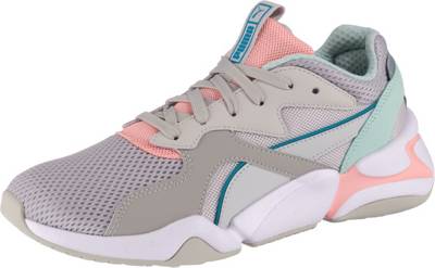 PUMA, Nova Mesh Wn's Sneakers Low, grau | mirapodo