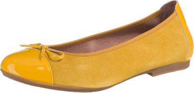 Klassische Leder Ballerinas
