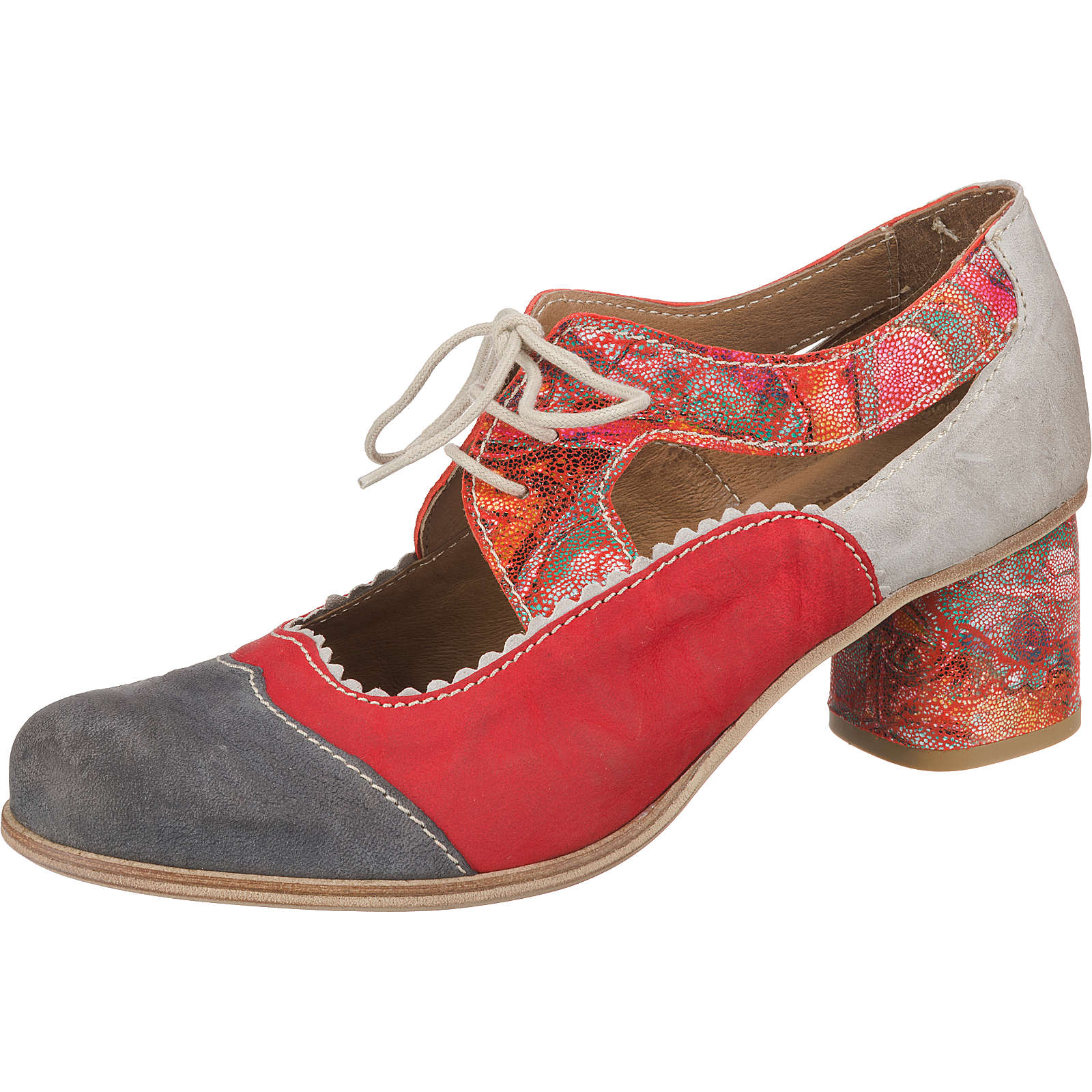 Charme Schnürpumps rot Damen Gr. 40 Charme Schnürpumps rot Damen Gr. 40