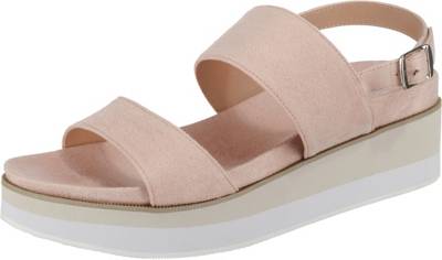 BULLBOXER, Keilsandaletten, beige BULLBOXER, Keilsandaletten, beige
