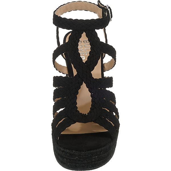 Bullboxer Keilsandaletten Bullboxer Schwarz Keilsandaletten Schwarz Bullboxer tqFwgTI8