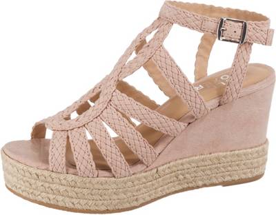BULLBOXER, Keilsandaletten, beige BULLBOXER, Keilsandaletten, beige