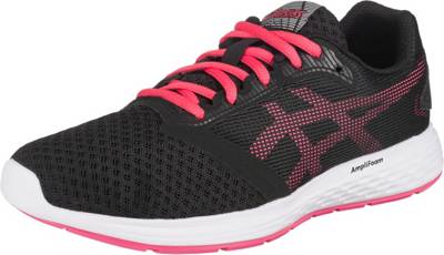 asics schwarz pink