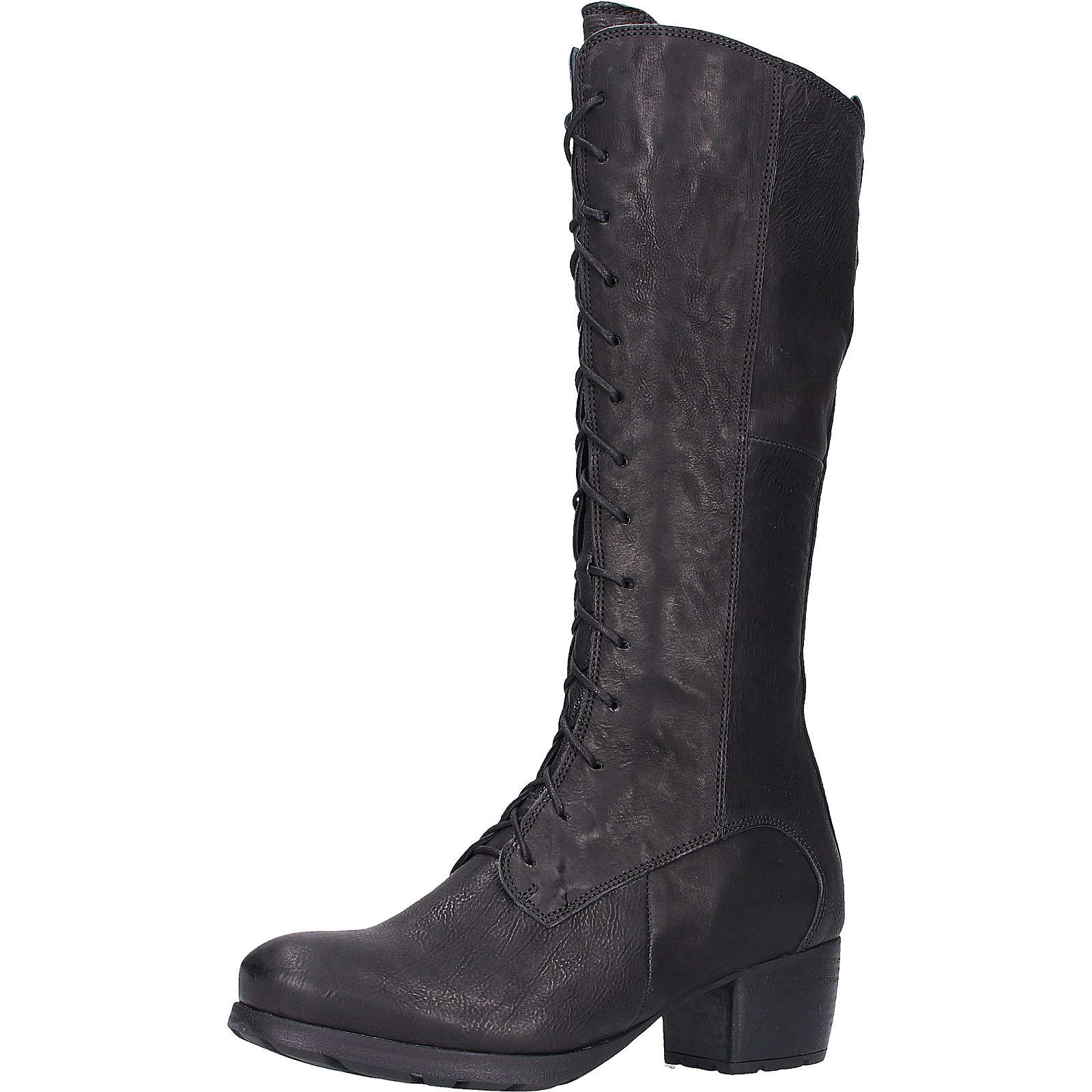 Think! Stiefel Schnürstiefel schwarz Damen Gr. 39 Think! Stiefel Schnürstiefel schwarz Damen Gr. 39
