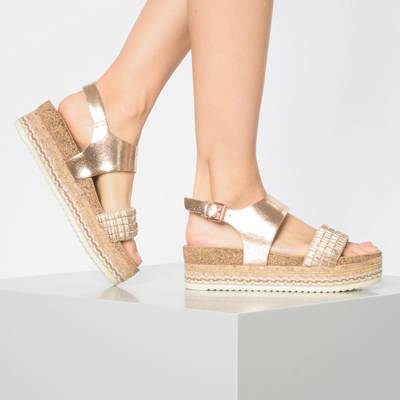 KEIL WEDGES PANTOLETTEN SANDALETTEN DAMENSCHUHE DESIGNER Gr 37 Silber 0815 0€
