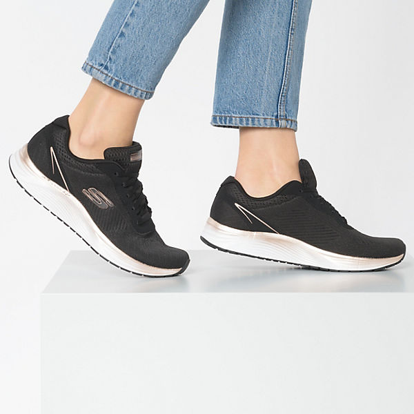 SKECHERS, SKYLINE Turnschuhe Low, schwarz-kombi Gute Qualität beliebte Schuhe SKECHERS, SKYLINE Turnschuhe Low, schwarz-kombi Gute Qualität beliebte Schuhe