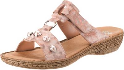 Details zu Rieker Damen Sandalen Pantolette rosa in 2020 Details zu Rieker Damen Sandalen Pantolette rosa in 2020