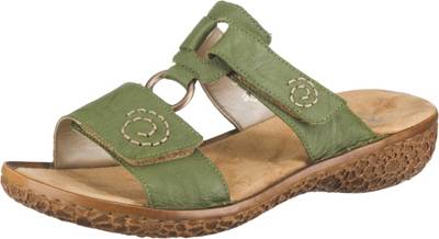 rieker Klassische Slipper grün mirapodo Schuhe Leder rieker Klassische Slipper grün mirapodo Schuhe Leder