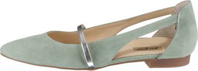 paul green peeptoe ballerina