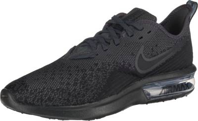 Nike Performance, Air Max Sequent 4 Laufschuhe, schwarz Nike Performance Herren Sneaker Air Max Sequent 2 in grau