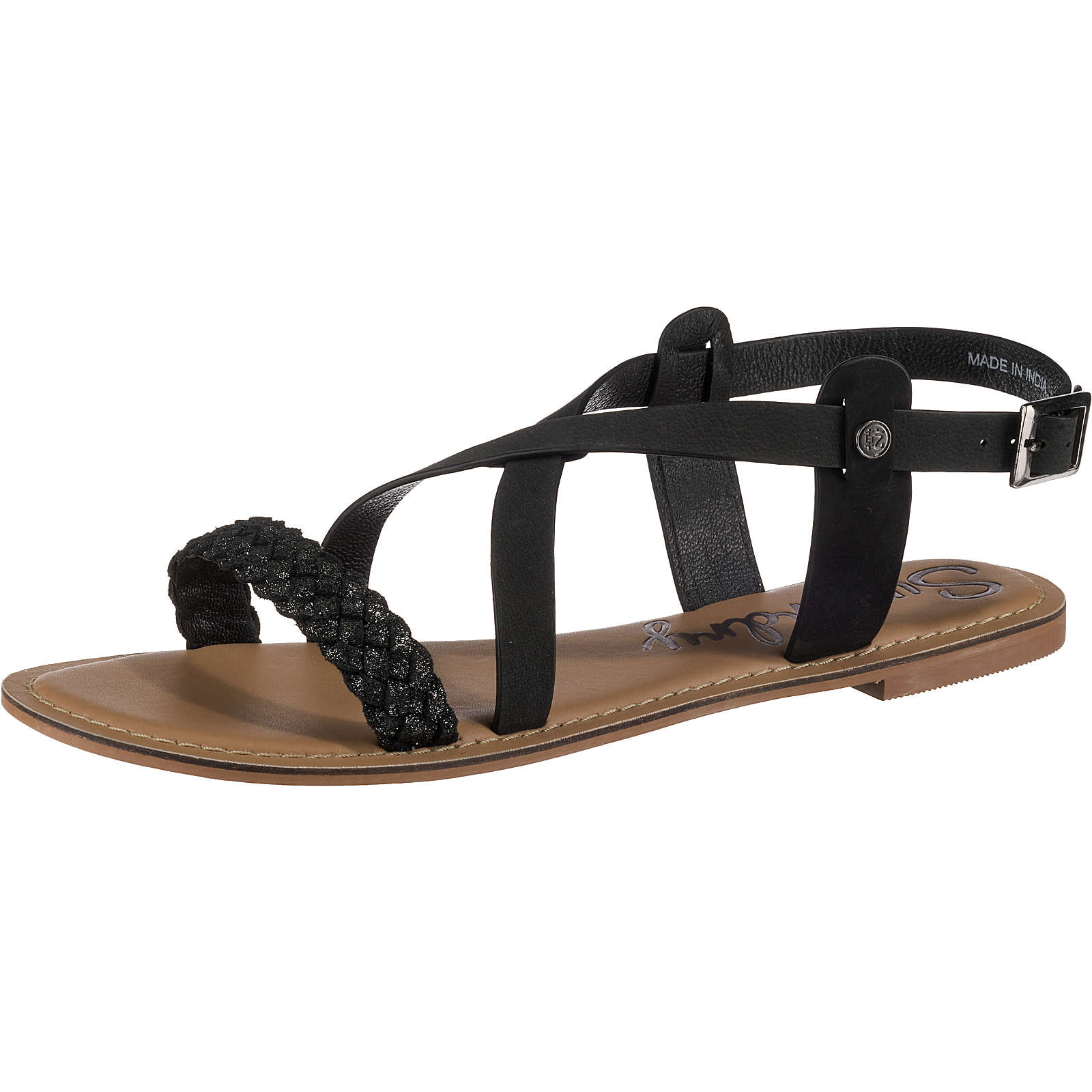 Superdry Riemchensandalen schwarz Damen Gr. 38 Superdry Riemchensandalen schwarz Damen Gr. 38
