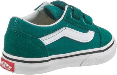 VANS, Baby Sneakers Low TD Old Skool V für Jungen, grün | mirapodo