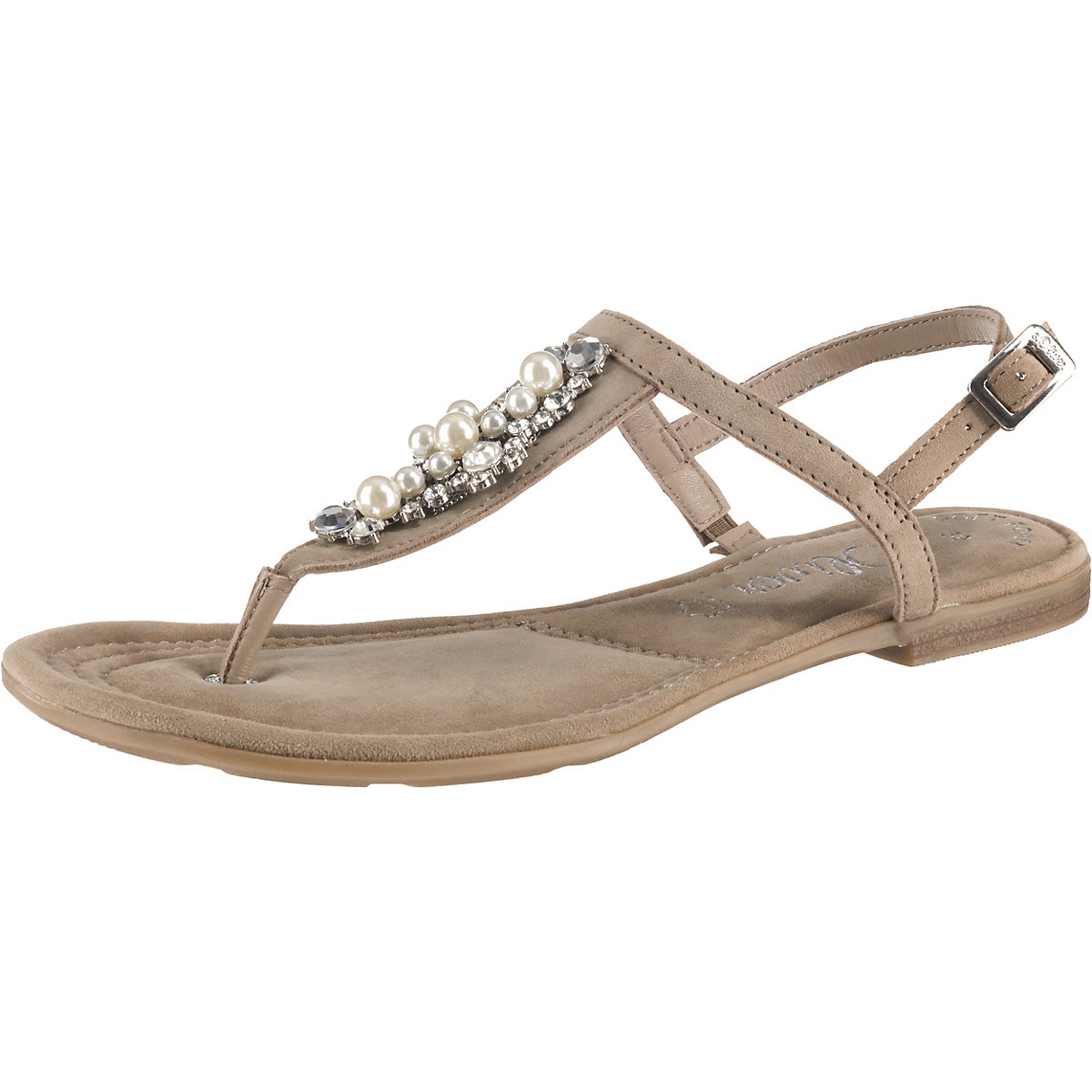 S.Oliver, T-Steg-Sandalen, taupe Gute Qualität beliebte Schuhe S.Oliver, T-Steg-Sandalen, taupe Gute Qualität beliebte Schuhe