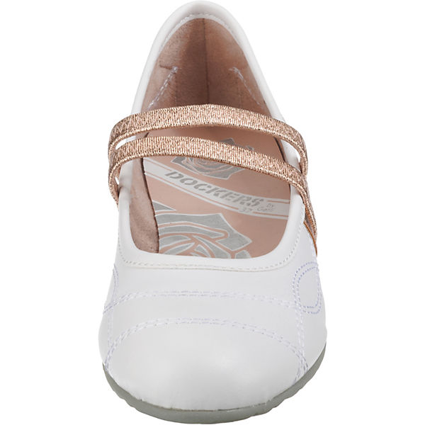 Gerli By Weiß Riemchenballerinas 1 Dockers Modell wUqawd