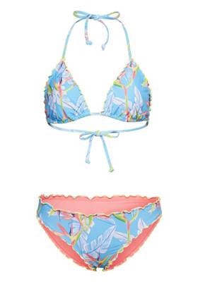 Bikini mit Raffungen Bikinis