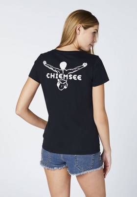 T-Shirt mit Logoprint auf dem Rücken T-Shirts