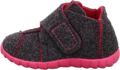 Baby Hausschuhe HAPPY für Mädchen, WMS-Weite M4 2