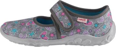 Hausschuhe BONNY für Mädchen, WMS-Weite M4, Stern 2