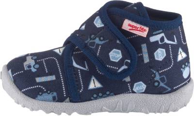 Baby Hausschuhe SPOTTY für Jungen, WMS-Weite M3 2