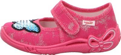 Hausschuhe BELINDA für Mädchen, WMS-Weite M3, Schmetterling 2