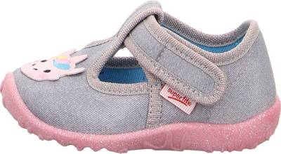 Baby Hausschuhe SPOTTY für Mädchen, WMS-Weite M3, Einhorn 2