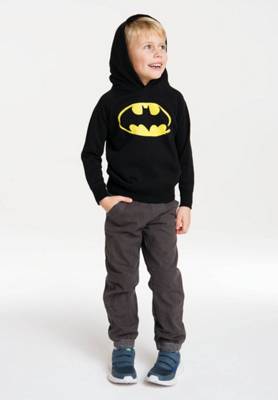 Logoshirt® Logoshirt Kapuzensweatshirt schwarz YB7151