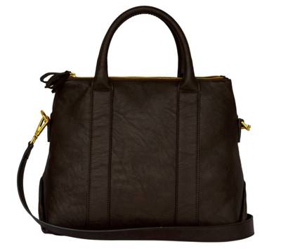 POON Switzerland Lederhand- und Schultertasche mit Spezialschutzschicht Handtaschen