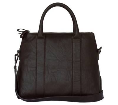 POON Switzerland Lederhand- und Schultertasche mit Spezialschutzschicht Handtaschen