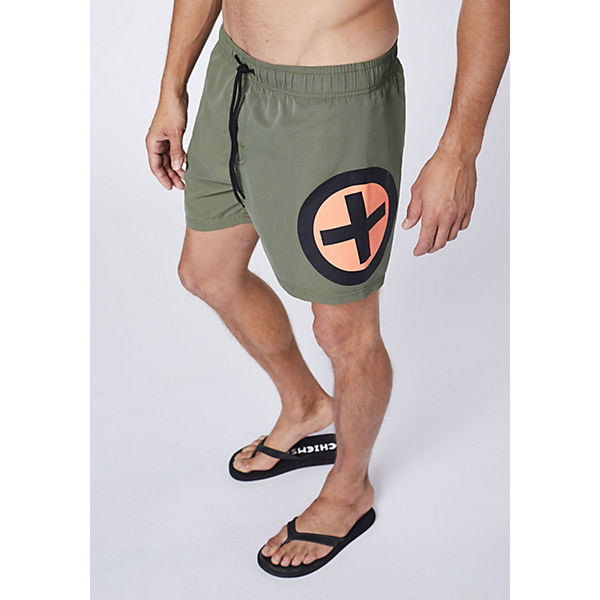 Chiemsee Khaki Badehose minus design Plus 4RAL35qjc