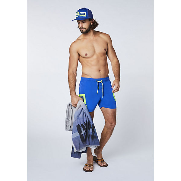 Chiemsee Badehose Blau Plus minus design 5LAR4jq3