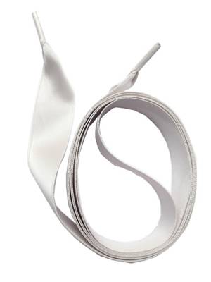 Schnürsenkel flach Satin 90-130cm, 16mm aus Satin Schnürsenkel