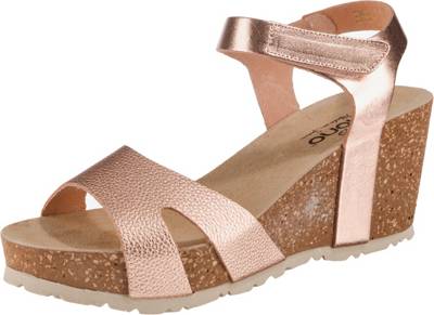 BULLBOXER, Keilsandaletten, beige BULLBOXER, Keilsandaletten, beige
