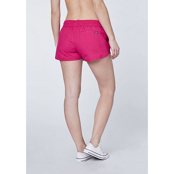 Badeshorts Einfarbig Kordelzug Pink Chiemsee Mit T1lKJcF3