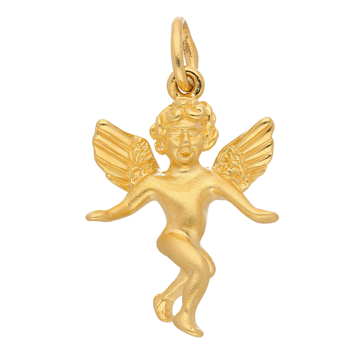 Adelia's Adelia´s Gold Anhänger Engel 8 k 333 Gelbgold Kettenanhänger für Mädchen gold
