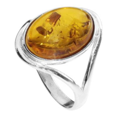 Ring Agnes Silber 925/000 Bernstein Ringe