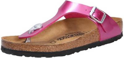 BIRKENSTOCK, Gizeh Bf Lack Strawberry Ice Synthetik Schmal Zehentrenner, rosa BIRKENSTOCK, Gizeh Bf Lack Strawberry Ice Synthetik Schmal Zehentrenner, rosa