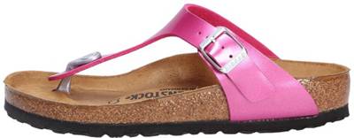 BIRKENSTOCK, Gizeh Bf Lack Strawberry Ice Synthetik Schmal Zehentrenner, rosa BIRKENSTOCK, Gizeh Bf Lack Strawberry Ice Synthetik Schmal Zehentrenner, rosa