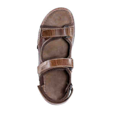Sandale mit praktischen Klettriegeln Schuhweite: G