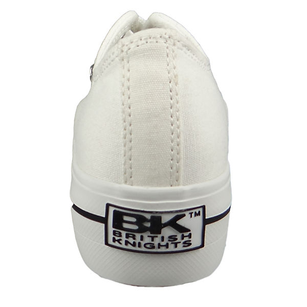 Sneaker B43-3726-01 Damen Master-Platform Canvas White Weiss Sneakers Low