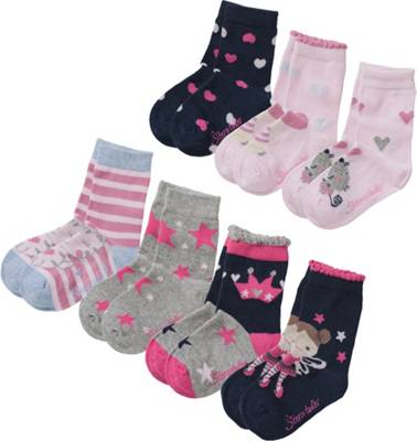 Krone M/ädchen Socken Abs-s/öckchen Dp Maus Sterntaler Baby