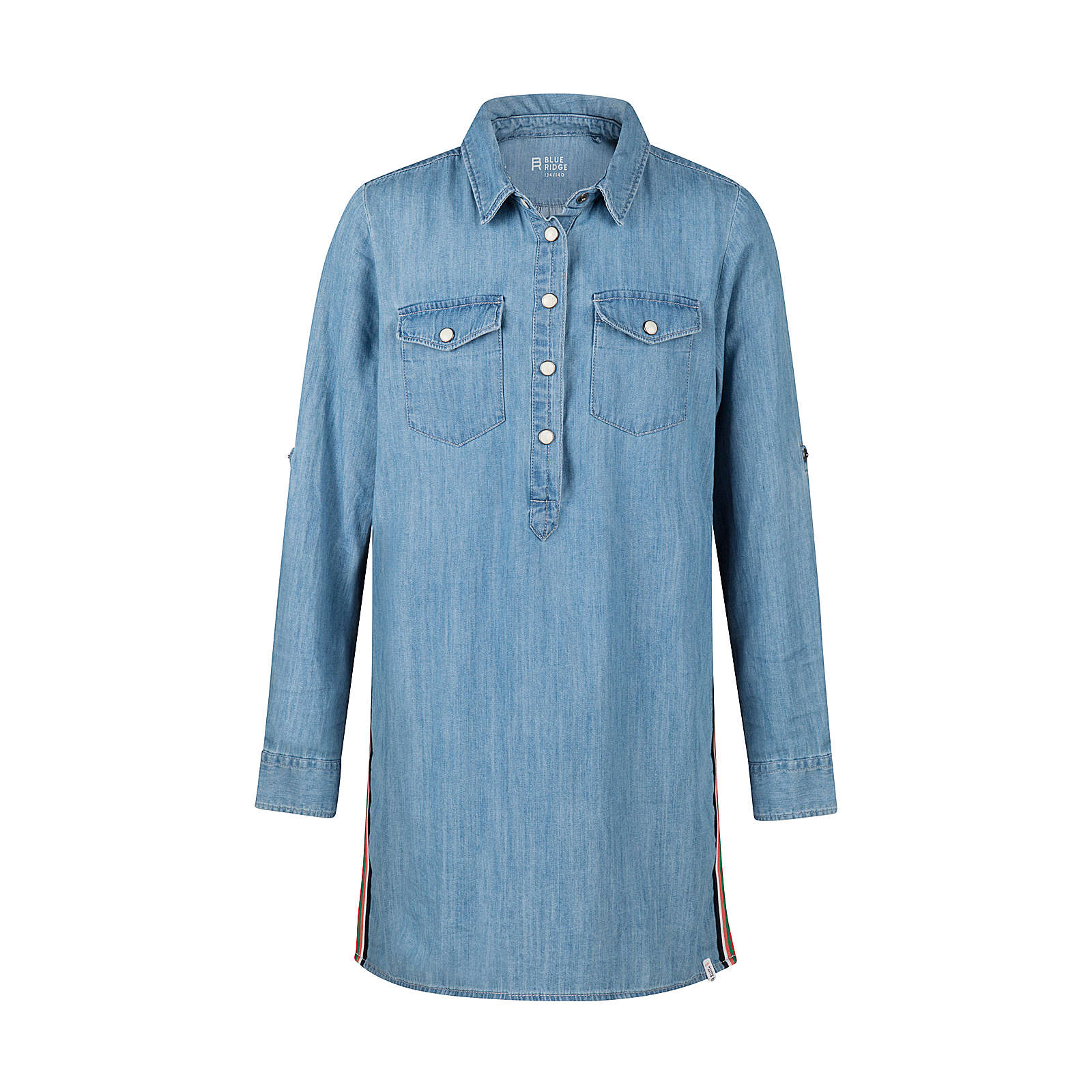 WE Fashion Kinder Jeanskleid KELSEY hellblau Mädchen Gr. 158/164 WE Fashion Kinder Jeanskleid KELSEY hellblau Mädchen Gr. 158/164