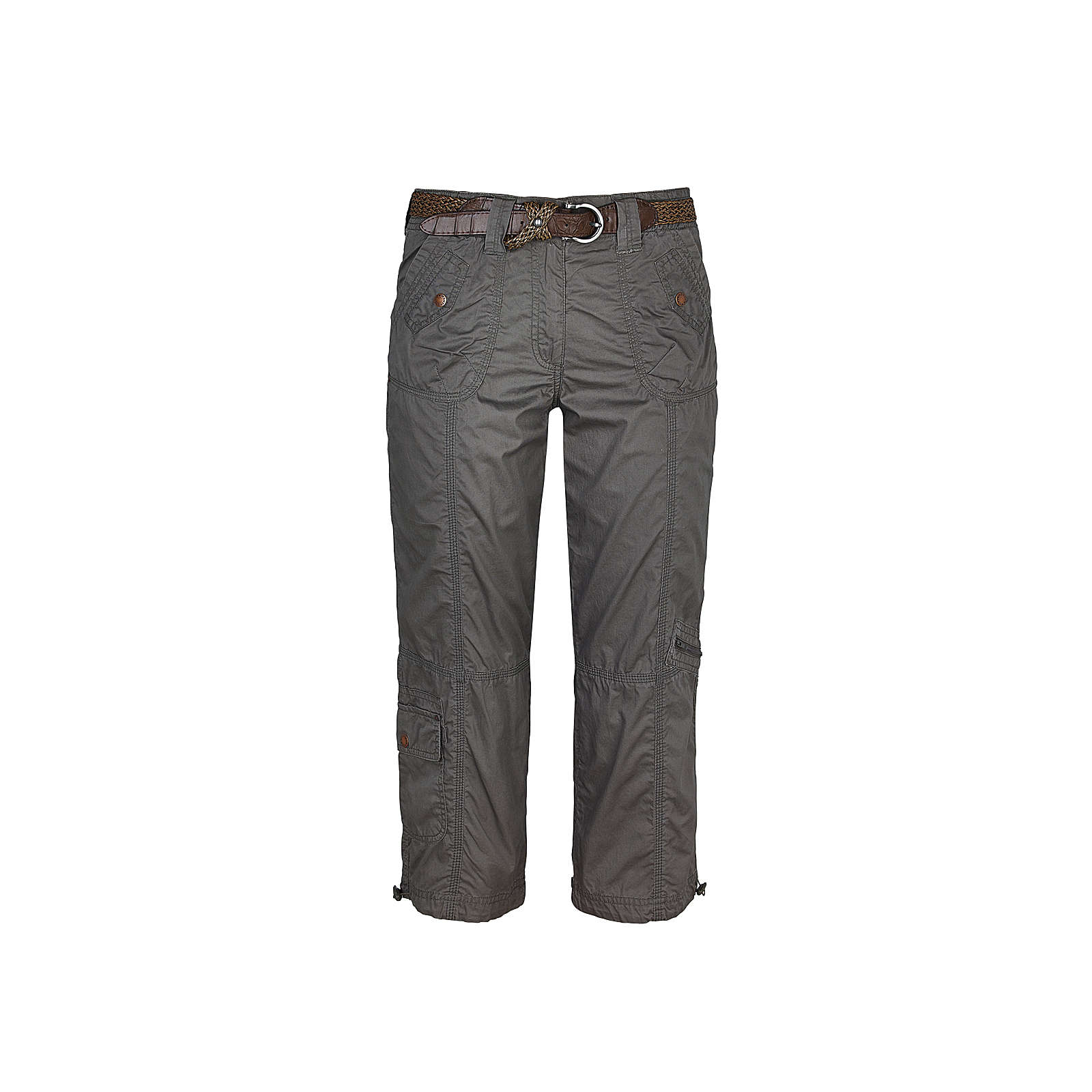 Womensbest Damen Hose ANTALYA Caprihosen khaki Damen Gr. 48 Womensbest Damen Hose ANTALYA Caprihosen khaki Damen Gr. 48