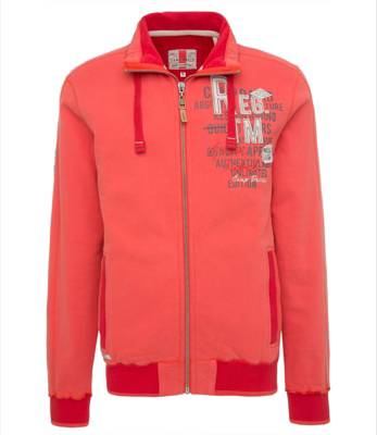 CAMP DAVID Sweatjacke mit Artwork Sweatjacken