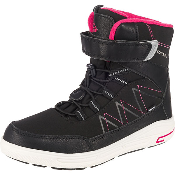 Schuhe Winterstiefel McKinley Winterstiefel VALLEY AQX für Mädchen schwarz/pink