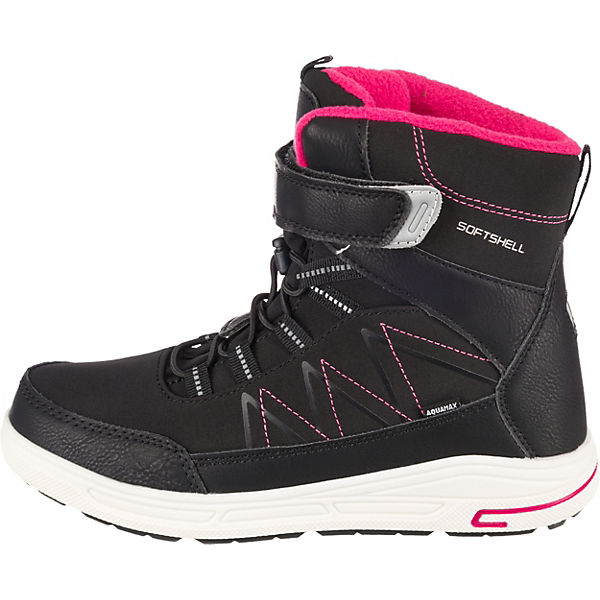 Schuhe Winterstiefel McKinley Winterstiefel VALLEY AQX für Mädchen schwarz/pink