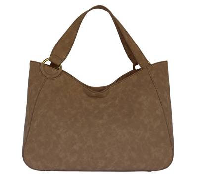 Silvio Tossi Lederhand- und Schultertasche mit Anakonda-Prägung Handtaschen