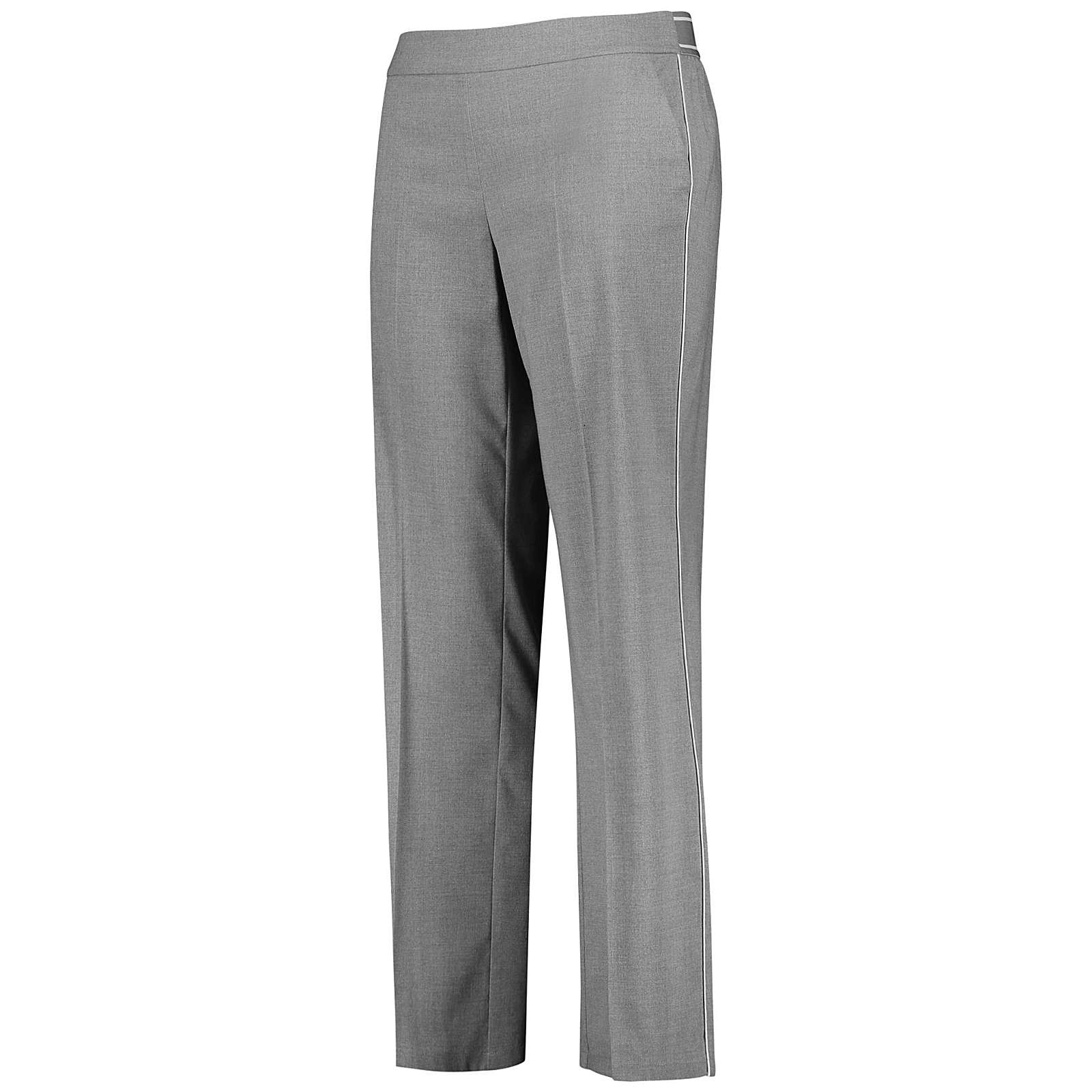 Samoon Hose Tuch/Kombi lang Knitterarme Palazzohose grau Damen Gr. 50 Samoon Hose Tuch/Kombi lang Knitterarme Palazzohose grau Damen Gr. 50